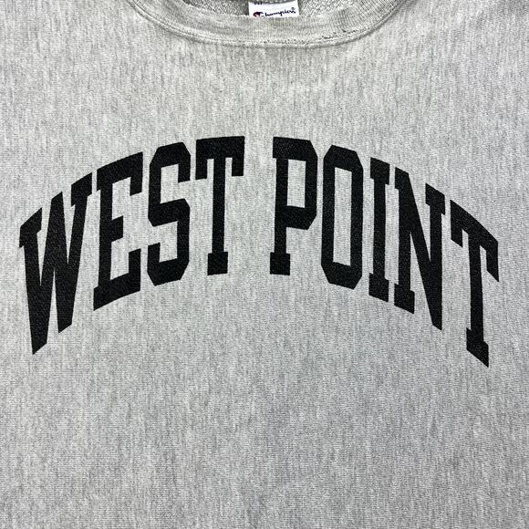 Vintage West Point Sweatshirt Large Champion Reverse Weave Military Academy USMA - Picture 2 of 12